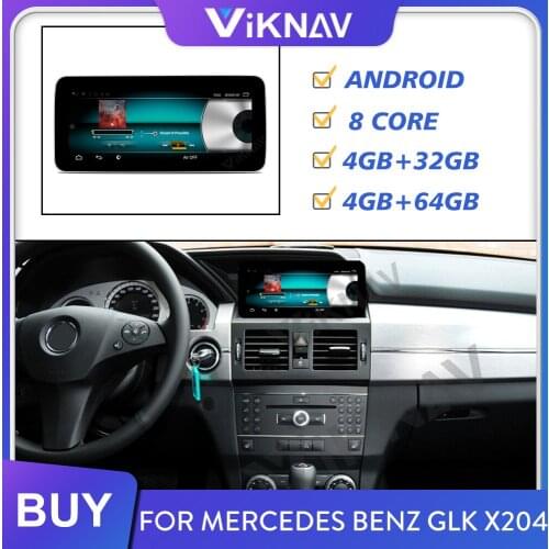 Android system car GPS radio for-Mercedes-Benz GLK X204 2008-2012 auto multimedia Player stereo FM