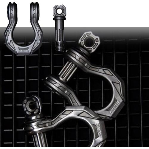 JL1230 U-shaped tow hook, suitable for all off-road vehicles HOOK for all car jeep wrangler jk jl LANTSUN