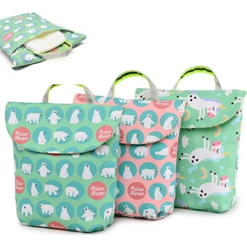 Convenient Diaper Bag Maternity nappy bag wet bag waterproof diaper bag carriage Buggy Cart Basket baby bay wetbag for diapers