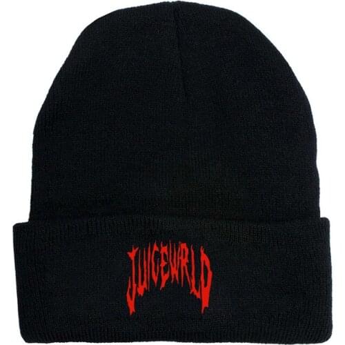 Knitted hat female autumn and winter tide Korean version juice wrld wild couple fashion warm hat wool hat male