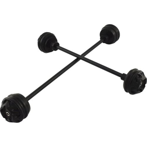 Waase Motorbike For BMW S1000XR S1000 XR 2015 2016 2017 2018 2019 Front & Rear Wheel Fork Axle Slider Cap Crash Protector