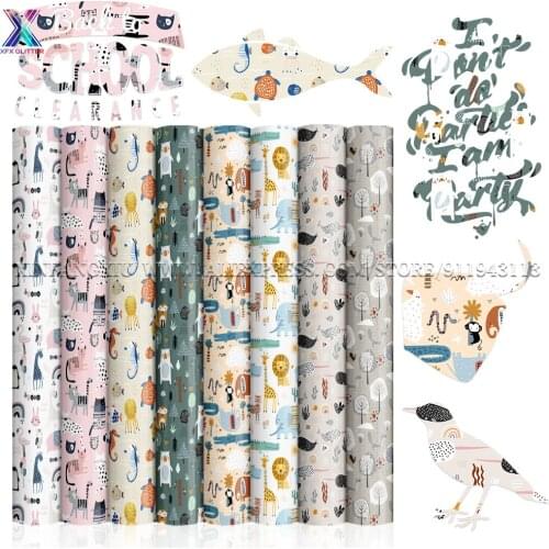 XFX Infusible Transfer Ink 1 Pcs 12*12 In Cartoon Pattern for Cricut Mug Press Maker Mouse Pad Sublimation Transfer Cricut DIY