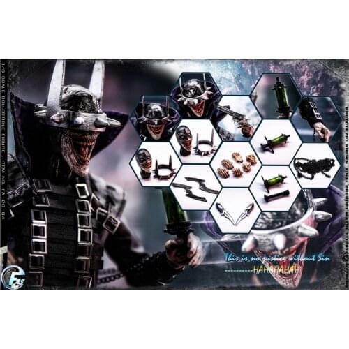 1/6 Scale Who Laughs Dark KNights Metal Action Figure Model FAS Toys Full Set Figure Doll IN STOCK