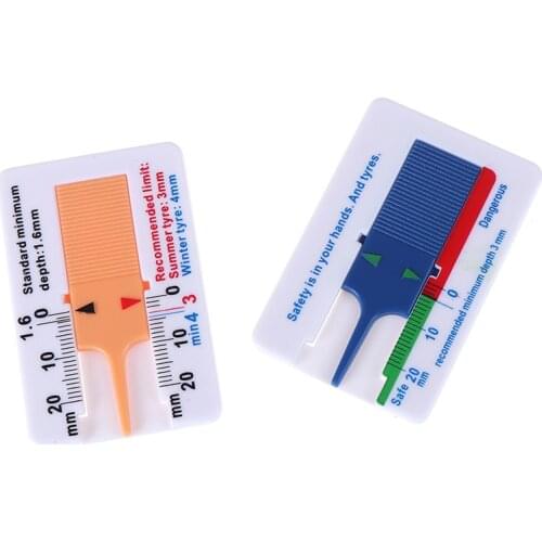 1Pcs 0-20mm Car Tyre Tire Tread Depth Gauge Meter Measurer Tool Range:0-20MM