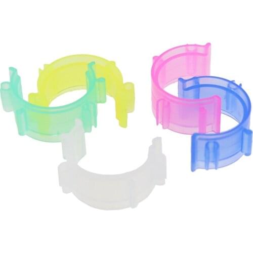 50pcs/Pack Sewing Bobbin Small Clips Sewing Machine Bobbins Spools Tool Accessory Multi-Color Thread Clips Holder