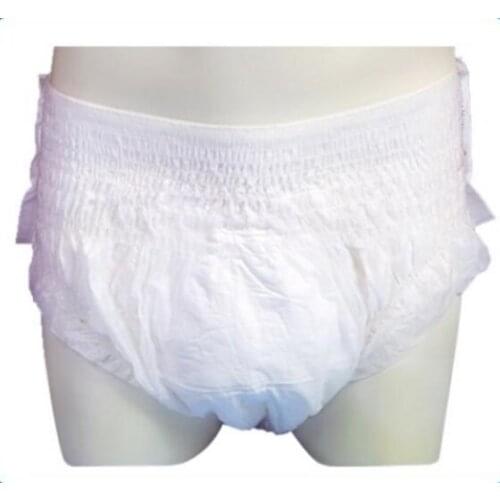 51pcs Adult cloth diaper elderly care pull-ups enlarged XL code underwear type