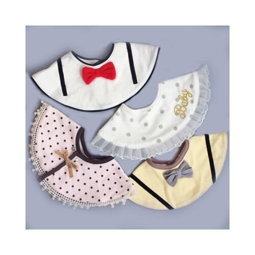 Cotton Bandana Bibs Baby Feeding Smock Infant Cloths Muslin Saliva Towel Baby Eating Accessory Soft Baby Stuff