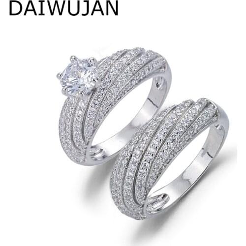 DAIWUJAN Wedding Rings