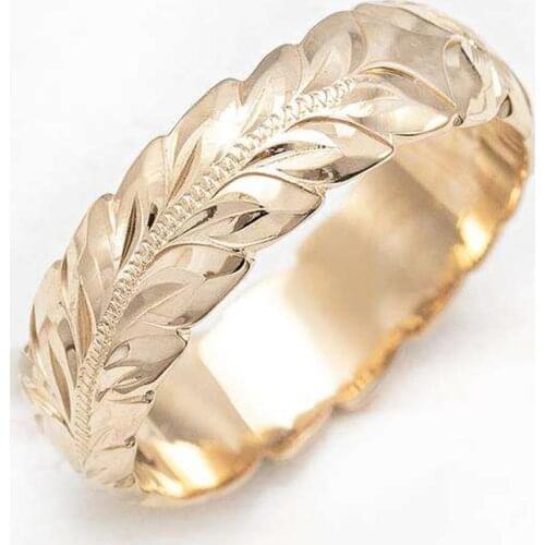 Huitan Metallic Fashion Women Bands Rings Engagement Wedding Ring Fine Anniversary Gift Female Statement Jewelry Drop Shipping