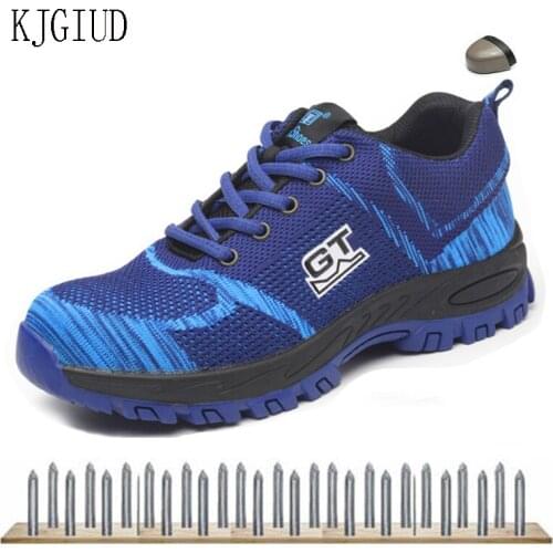 KJGIUD Men's Work Shoes