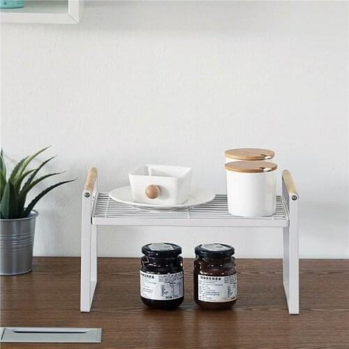 Kitchen Storage Organizer Rack Japanese-style Removable Collection Rack Kitchen Multi-layer Seasoning Wooden Holder Collection
