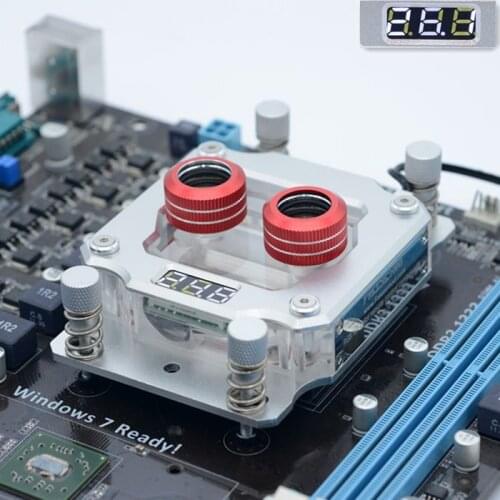 FREEZEMOD computer PC CPU AMD AM3 AM4 water cooling block temperature sense motherboard heatsinK 4pin RGB/3pin RBW. UPR-2018