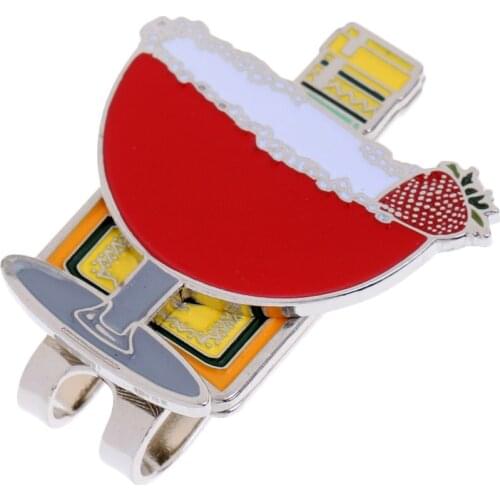 Drinking Cup Cap Visor Clip Golf Ball Markers Golf Accessories