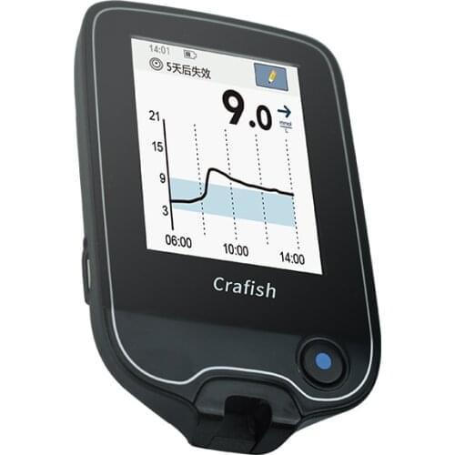 Noninvasive glucose meter All-in-one Blood Glucose Monitoring System Fast Testing Monitor Portable