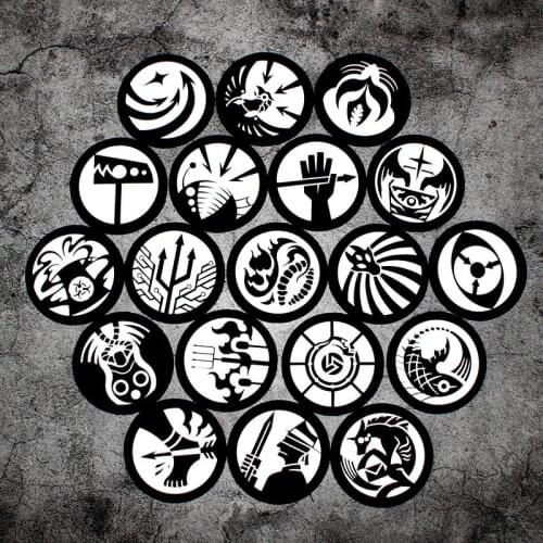 SCP Foundation Mobile Task Force Logo Reflective Patches Secure Contain Protect Velcro Armband For Clothes Coat Backpack Sticker