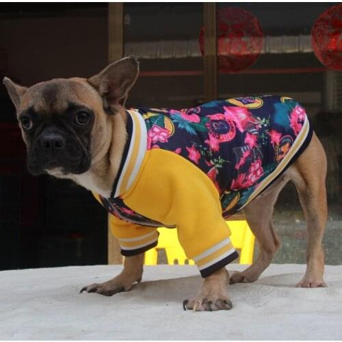 Thicken Warm Winter Dog Coat Jacket Pug Clothes French Bulldog Clothing Frenchie Pet Outfit Schnauzer Dog Costume Dropshipping