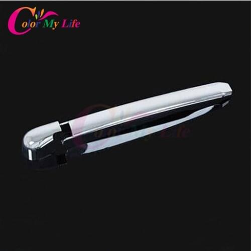 Color My Life ABS Chrome Car Rear Rain Wiper Protection Cover Sticker for Ford Ecosport 2012 2013 2014 2015 2016 Accessories