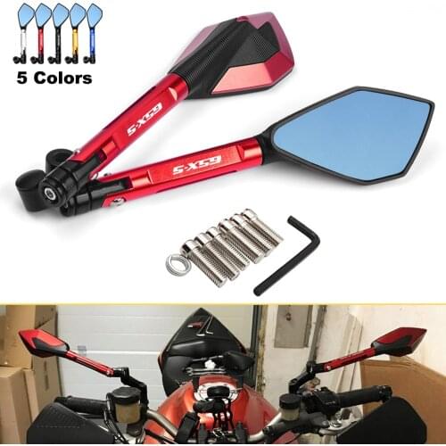 GSX-S Motorcycle CNC Aluminum Rear View Rearview Mirrors Side Mirror For Suzuki GSXS750 GSX-S750 GSXS GSX-S 750 2015-2020 2021