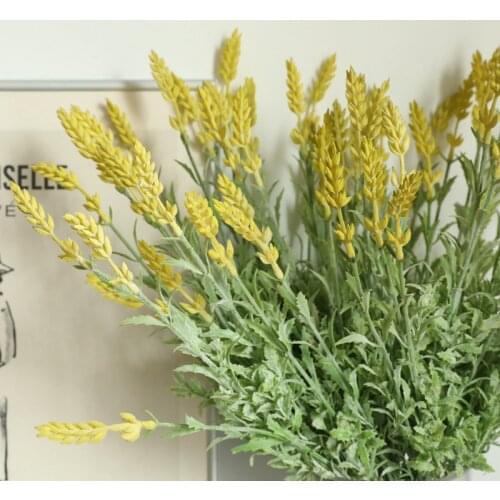 1Pc Lavender Artificial Flowers DIY Craft Gift Bride Wreath Scrapbooking fake flowers wedding decoration for home garden decor