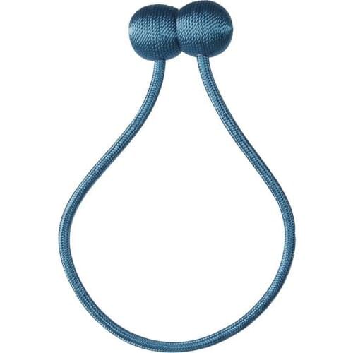 Hot 1Pc Magnetic Curtain Tieback High Quality Holder Hook Buckle Clip Curtain Tieback Polyester Decorative Home Accessorie