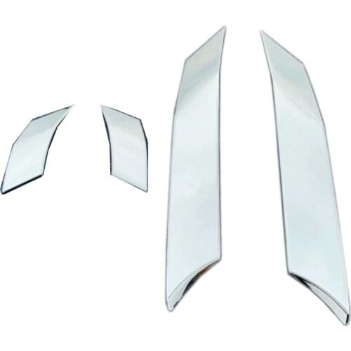 For Toyota RAV4 RAV 4 2019 2020 Exterior Accessories Auto Front Rear Window A Pillar C Pillar Trims Protection Decal Car Styling