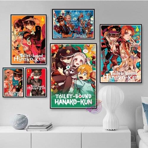 Jibaku Shounen Hanako-kun Anime Poster Canvas Painting Print Wall Art For Living Room Home Decoration Gift