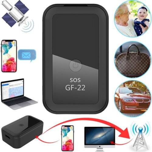 GF-22 Car Tracker Mini GPS Car Tracker GPS Locator Tracker GPS Smart Magnetic Car Locator WIFI+LBS+GPS Device Voice Recorder