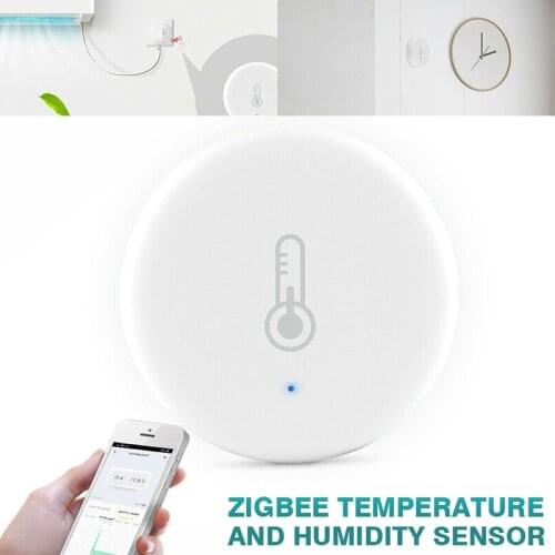Wireless Temperature Sensor Smart Home Humidity Sensor Monitor Wifi Wireless Sensor Work With Remote Control Home APP