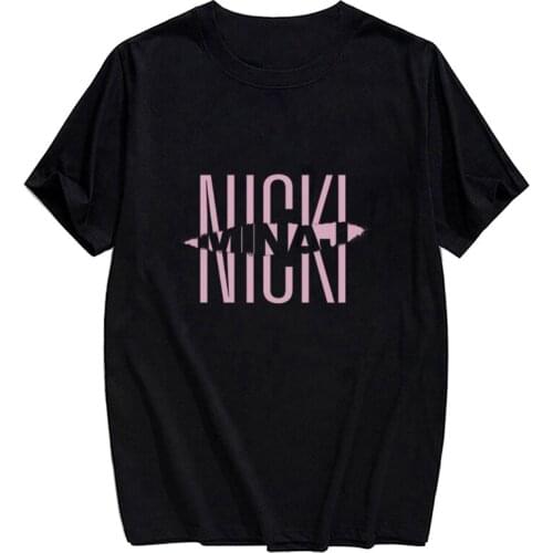 Cotton T-shirt Fashion Brands Singer Nicki Minaj Cotton Short Sleeve Harajuku T-shirt Men Woman Casual Tee Tops Drop Shipping