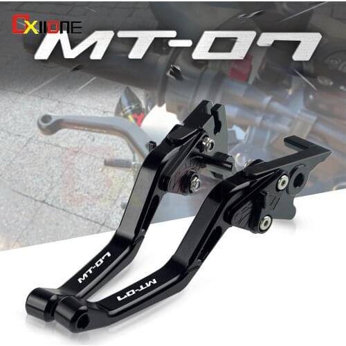 For Yamaha MT07 FZ07 FJ07 Motorcycle Brake Clutch Levers MT 07 FZ 07 FJ 07 MT-07 FZ-07 FJ-07 2014-2021 2016 2017 2018 2019 2020
