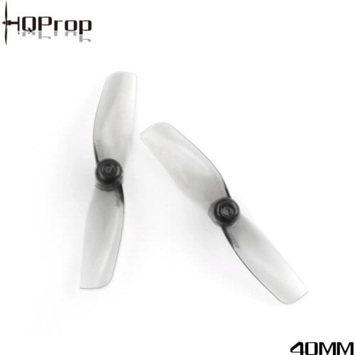 HQPROP 40MMX2 40mm 2-Blade PC Propeller 1.5mm for RC FPV Racing Freestyle Tinywhoop Drones Replacement DIY Parts