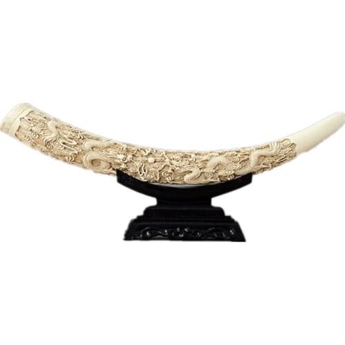 IMITATION IVORY ART SCULPTURE HOME DECOR DECORATION CRAFTS BAR HOTEL OFFICE TV CABINET WINE CABINET LIVING ROOM STATUE R1652