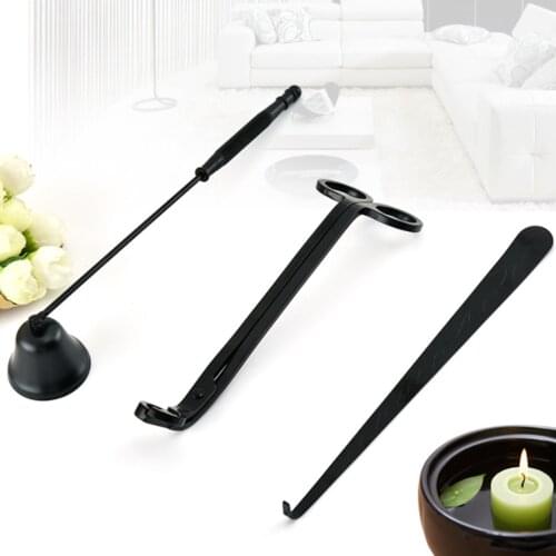 Stainless Wick snuffer Tool Hook Clipper Steel Candle Trimmer Oil Lamp Trim scissor tijera tesoura Cutter