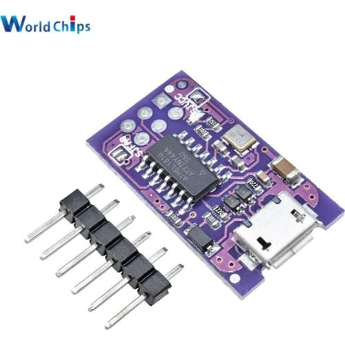 5V Micro USB Tiny AVR ISP ATtiny44 ATTiny45 ATTiny85 USBTinyISP Programmer Module For Arduino IDE Bootloader ISP Microcontroller