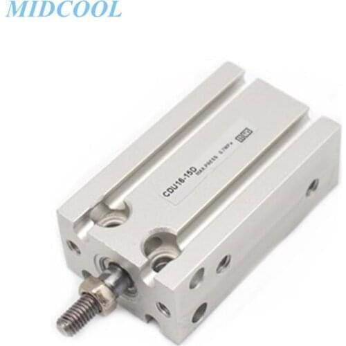 Air Cylinder Pneumatic Free Mount Cylinder CU CDU CU25 CDU25 Storke 5 10 15 20 25 30 35 40 45 50mm