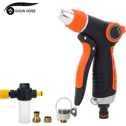 NEW High-Pressure Water Spray Gun Car Washing Machine Hose Spray Bottle Garden Watering Nozzle Cleaning Water Gun Direct Sales