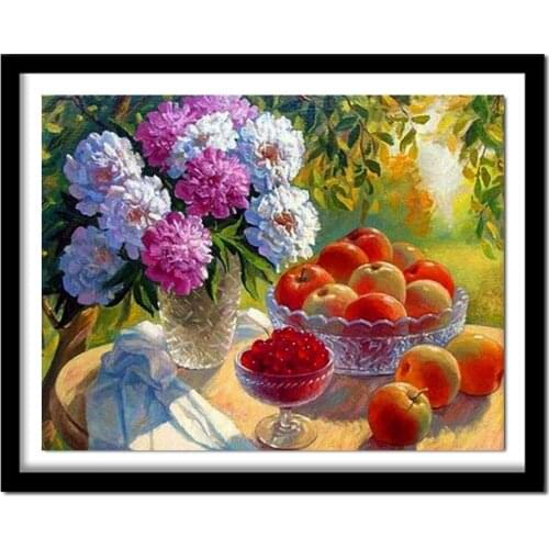 Needlework Full Diamond Embroidery Flowers Diamond Home Decoration Diy Pictures Rhinestones Painting