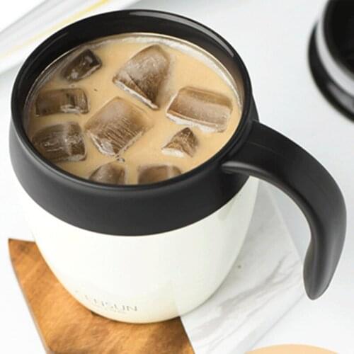 Hot Sale 330ml 304 Stainless Steel Insulation Cup Travel Coffee Cup With Cover Anti-fall Car Kettle Vacuum Bottle Insulation Cup