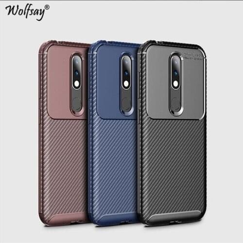 Wolfsay Silicone Case For Nokia 4.2 Case Shockproof Soft Rubber Protective Cover For Nokia 4.2 Phone Bumper For Nokia 4.2 Shell
