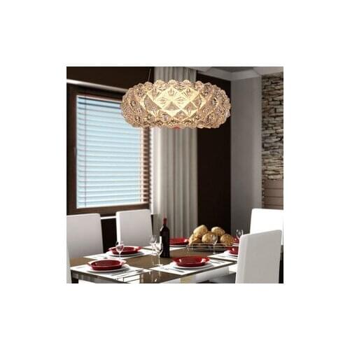 Modern crystal diamond pendant light living room bedroom restaurant Led Lights Parlor Suspension Ceiling Lamp