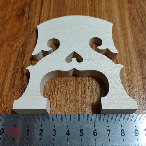 Baroque Style 4/4 Cello Maple Bridge Accessory String Fitting Good Quality Maple