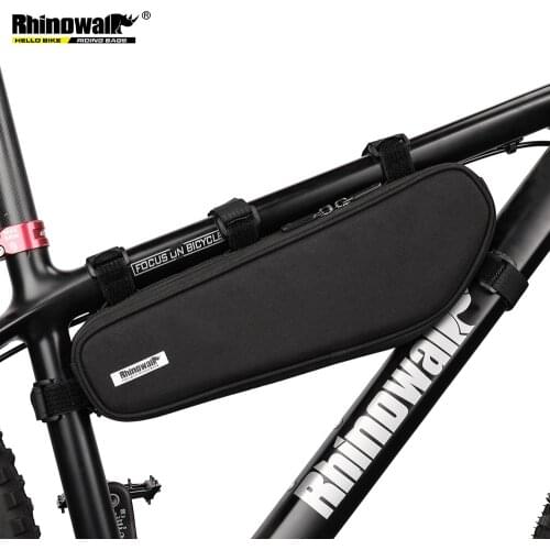 Rhinowalk Bike Frame Bag Waterproof Bicycle Triangle Bag Under Top Tube Bag Pouch for Cycling Frame Holder Bycicle Accessories