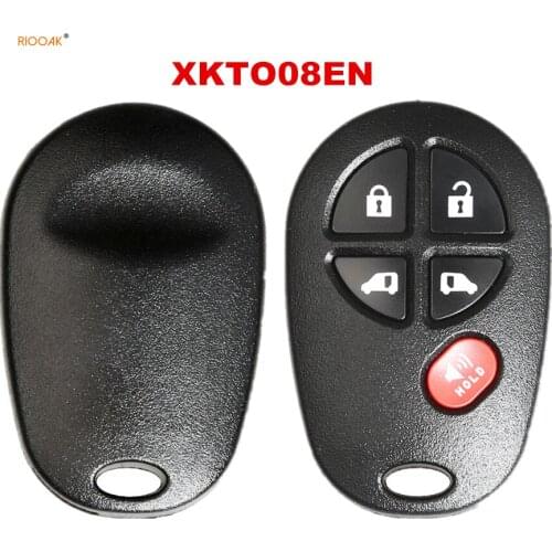 RIOOAK XHORSE XKTO08EN Wire Universal Remote Key 5 Buttons for VVDI Key Tool English Version