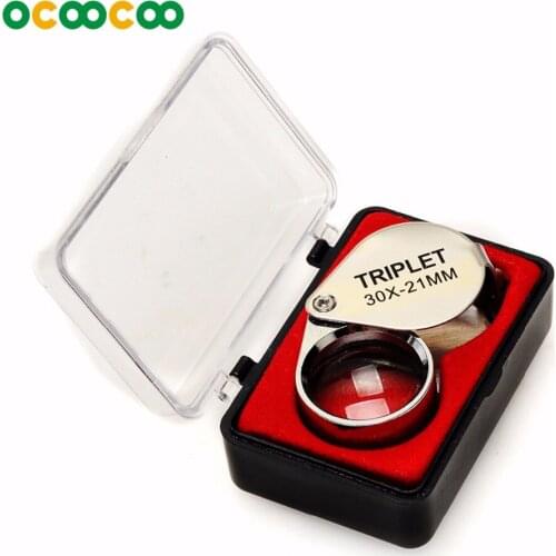 F30 Magnifying Glass for Needles 30 Times - Silver