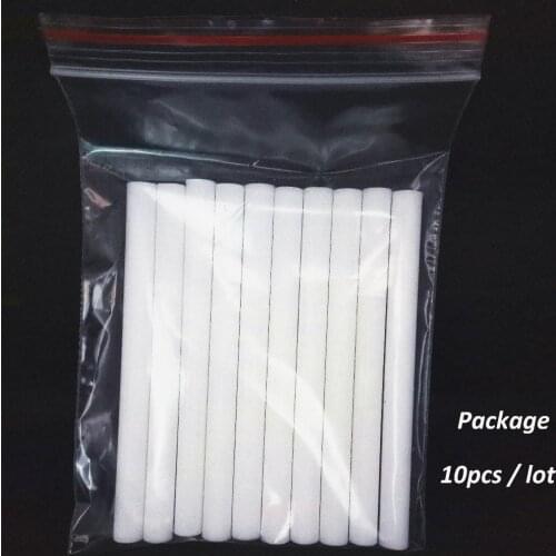 8mm*112mm Cotton Swab for Air Humidifier for car diffuser Aroma Diffuser Humidifiers Filters Can Be Cut Replace Parts 10 PCS/Lot