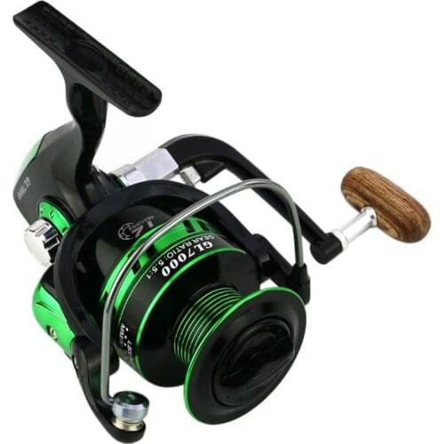 YUMOSHI New Spinning Fishing Reel Lure Bait Casting Sea River Rock Boat Fishing Wheel for Bass Trout Carp