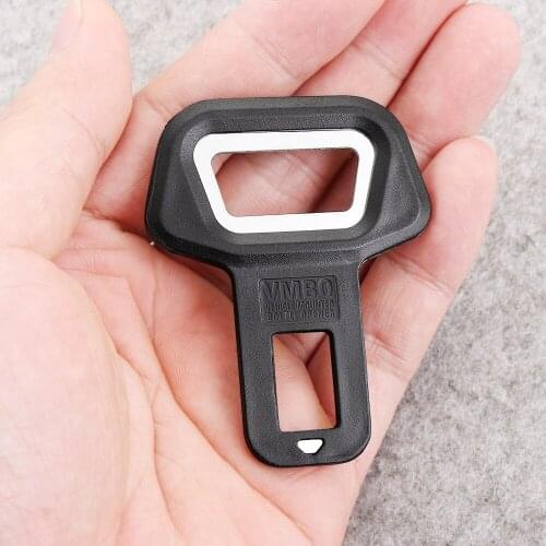 1pcs Car Safety Seat Belt Buckle Clip Car Bottle Opener for Saab 9-3 9-5 9000 93 900 95 aero 9 3 42250 42252 9-2x 9-4x 9-7x