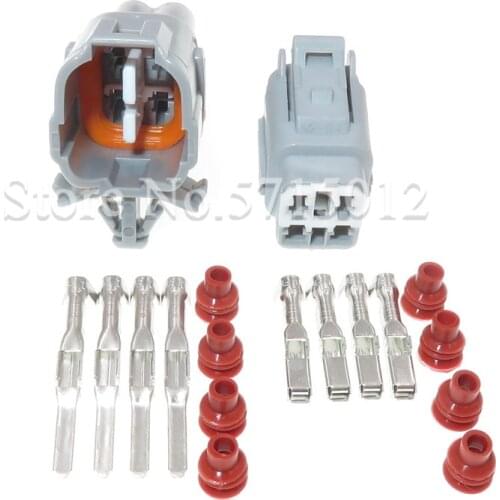 4 Hole 6188-0217 6189-0372 Female Male Waterproof Auto Electrical Wire Connector Automotive Crimp Plug Socket