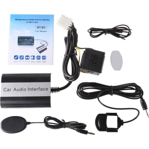 Free delivery Handsfree Car Bluetooth Kits MP3 AUX Adapter Interface For Mazda 3 5 6 RX8 SPD