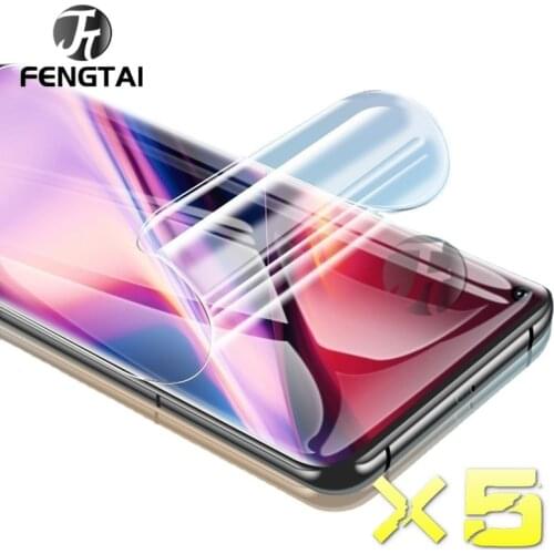 Hydrogel Film on the Screen Protector For OnePLus 9 8 7t 9R Nord 10 Full Cover Soft Screen Protector For OnePLus 7T 6T 5T 8T Pro